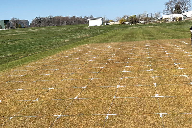 Aerial view of Ghost Creek golf course