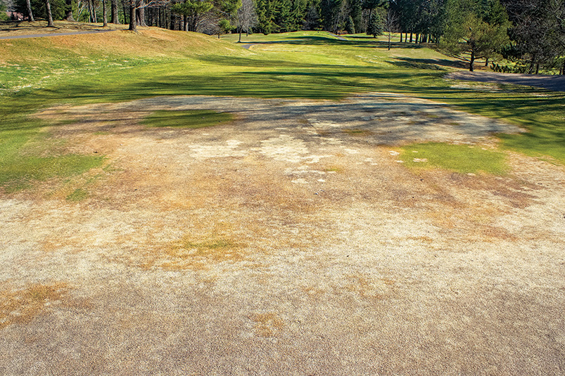 Aerial view of Ghost Creek golf course