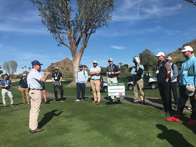 Interactive facility tour at Paradise Valley Country Club