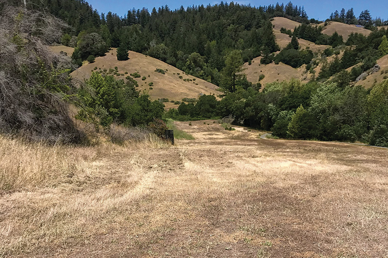 Aerial view of Ghost Creek golf course
