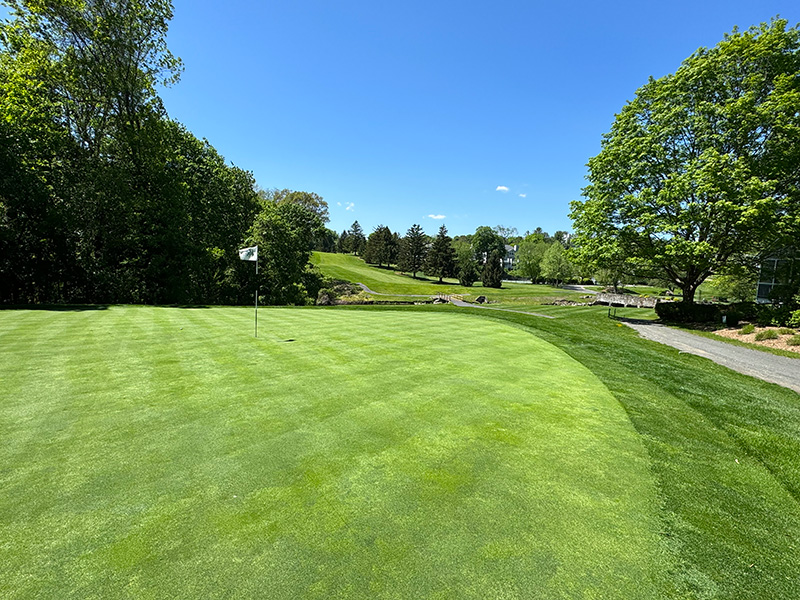 Aerial view of Ghost Creek golf course